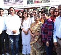 Bhoomi Pujan of Circular Garden at Santacruz by Options Developers