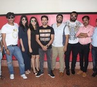 Crowds Gather At Cinema House To See Glimpses of Their  Stars &  Kashi Amarnath