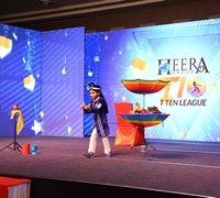 Indian version of T10 Cricket League powered by Heera Group launched at Indywood Film Carnival