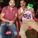 Power Star Pawan Singh Congratulates Bhojpuria Kaka Arun Singh On Becoming Brand Ambasador For SHAAN Detergent Powder