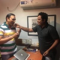 Rahul Kapoor Celebrates Birthday Of Director Ishtayakh Shaikh Bunty At His Office