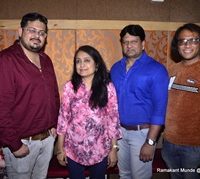 Pratham Hind Kesari Pehalwan Film Muhurat Held With Recording Of Four Songs In Mumbai At Sa Re Ga Ma Studio