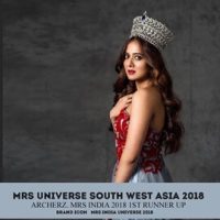 TANVI SHAH GUPTA South West Asia Universe 2018