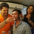 Rohit Shah Birthday Celebrated At Khesarilal Yadav Film Set