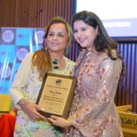 Bina Modi, awarded “Women of the Decade in Business & Leadership” at Women Economic Forum Awards 2018