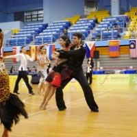 Rajeswari Vaidyanathan and Shannon Benjamin preparing for Next Competition 1st Malaysia WDSF Open DanceSport Championship 2018