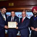 Gaurav Sharma, a great player Honoured With Mahatma Gandhi Leadership Award in the Parliament of London