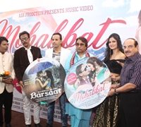 Aryan Abbas Grand Launch of 2 Music Videos Mohabbat & Barsaat