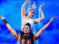 Hema Malini and Sandip Soparrkar In Ganga Musical at Pravasi Bharatiya Divas