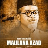 Woh Jo Tha Ek Messiah  MAULANA AZAD Feature Films Poster & trailer Launched In Mumbai