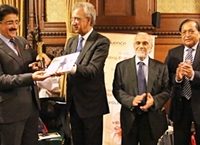 Sandeep Marwah Titled Global Cultural Minister In British Parliament