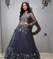 Vartika Singh And Manav Chhabra Walk The Ramp For  Designer Kshitij Choudhary