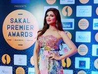 Mrinmai Kolwalkar celebrity guest at Sakal Premier Awards at Pune Ferns& Amnora