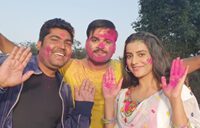 Akshara Singh and Kallu starrer film Shubh Ghadi Aayo completes shooting