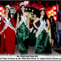 Mrs Shikha Mehta Khan Crowned As Mrs India Global Divine 2021 At  A Star Studded Event  Mumbai