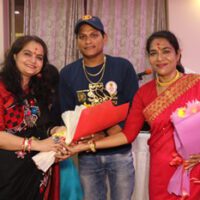 Mrs  Kajal Ghosh Rochwani  Founder of Royal Femme Club  organized Kaali Puja  At Andheri West. Dr  Bharati Lavekar – MLA  Versova Vidhaan Sabha Was Honorable Chief Guest
