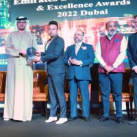 Satish Sanpal Felicitated With Rise Of Industry Emirates Business Awards