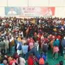 कोरमा प्रेतशिला मैदान में भव्य जनता अभिनंदन समारोह सह कंबल वितरण कार्यक्रम आयोजित, 25 हजार से अधिक लोगों की सहभागिता