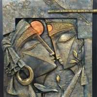 “Divine Texture Of Culture” An Exhibition Of Sculptures By Kiran Shigvan, Karuna Shigvan At Nehru Centre Art Gallery