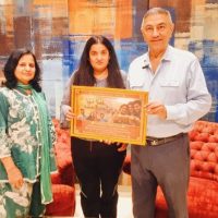 Suneel Darshan Launches Poster Of Priyanka Raina’s Debut Album “Subah Ki Pehli Chai”