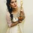 Poonam Dubey Honoured With Best Supporting Actress Award At Screen & Stage Bhojpuri Award