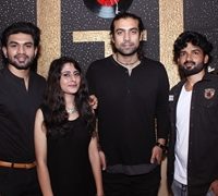 Dev Holker And Mir Manzar At Holker Films Presentation Album  Rishta Kya Song Recording Singer Jubin Nautiyal