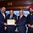 Gaurav Sharma, a great player Honoured With Mahatma Gandhi Leadership Award in the Parliament of London
