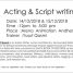 Yusuf Qasmi will conduct Acting and Writing workshop for Arena Animation Andheri west