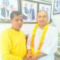 Film actor Ajay Yadav Formally Met SP Leader Rajendra Bahadur Yadav Discussion On Setting up a Shooting Hub in Mungra Badshahpur Jaunpur