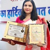 Reena Gautam Honoured With Prestigious  Bharat Gaurav Samman Award