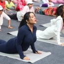 Amruta Fadnavis, Shahid Kapoor, Jackie Shroff, Sreeleela To Empower Over 1,000 Children At Divyaj Foundation Yoga Day Celebration At Dome, SVP Stadium, Worli