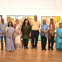 “Florals & Forms” A Group Exhibition Of Paintings By Sudha Barshikar, Nanda Pathak, Sohnal V. Saxena, Janhavi Bhide In Jehangir Art Gallery