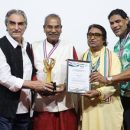 Sunil Pal, Dilip Sen, Ali Khan, Ketan Karade, Ramesh Goyal, Writer Deepak Desai, And Restaurant Owner Mohammad Bhai Honored At The KCF ‘Bollywood Legends Film Festival 2026’ Organized By Dr. Krishna Chouhan